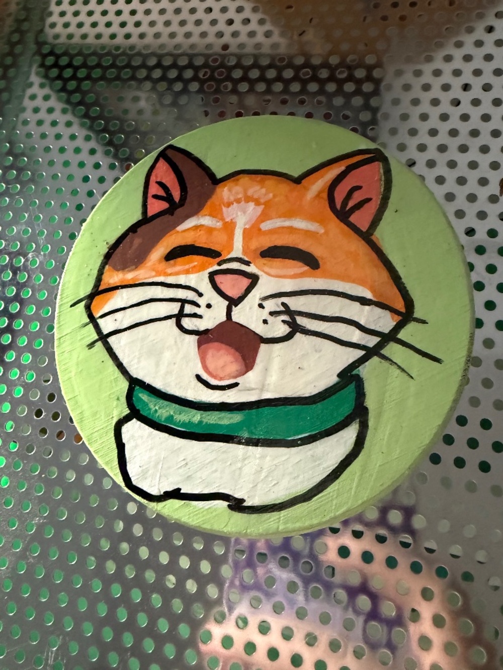Custom hand painted Disney coaster mochi